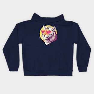 cool tiger Kids Hoodie